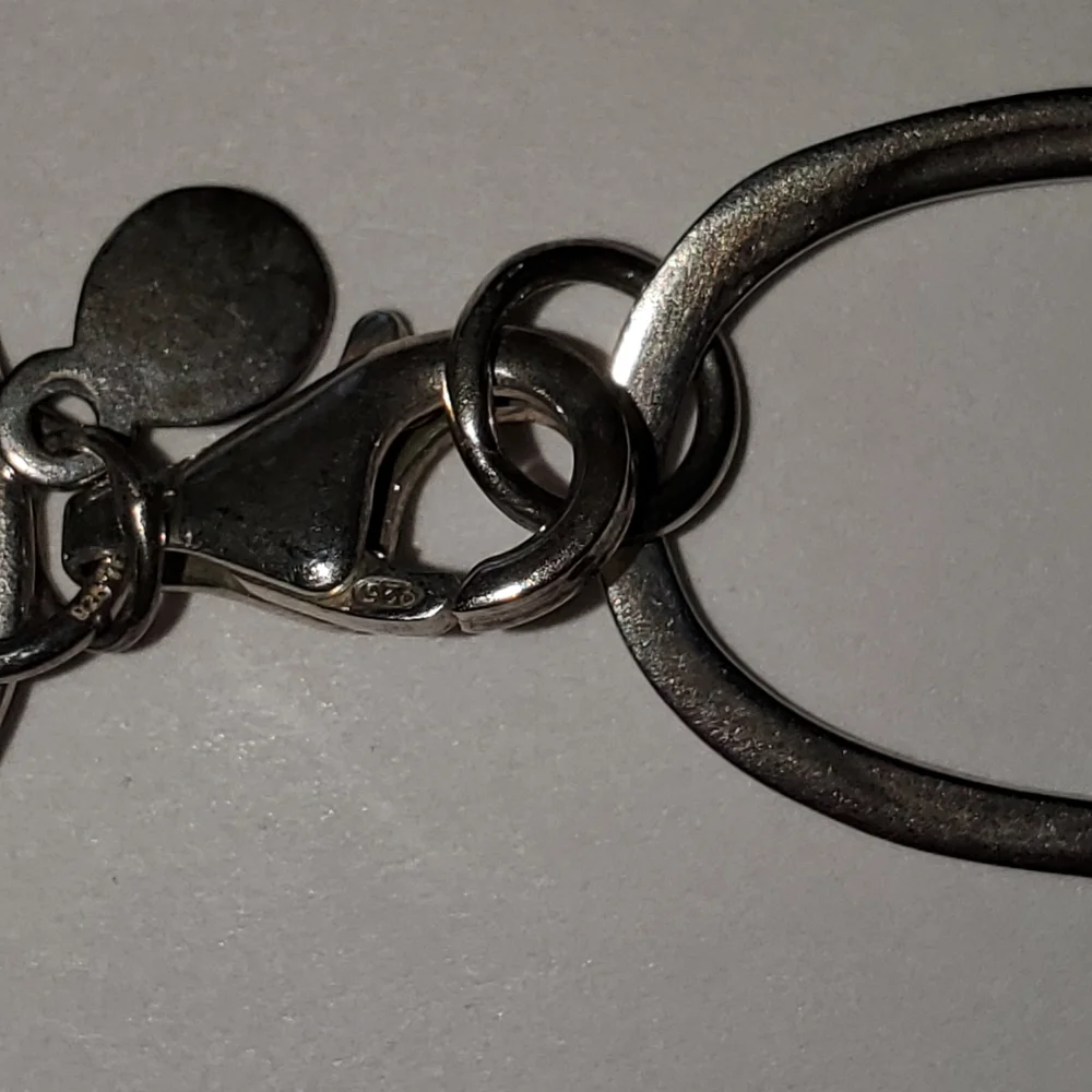 Silpada Bubble Up Sterling Silver Large Organically Shaped Link Necklace N2148 - Picture 4 of 9
